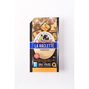 Fromage La Raclette Champêtre tranché