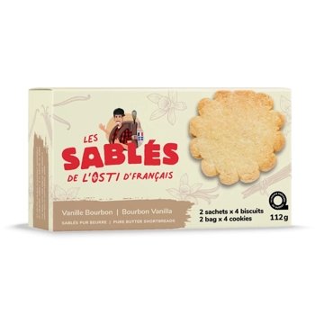 P'tits sablés à la vanille de Madagascar.