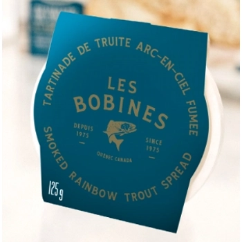 TARTINADE DE TRUITE ARC-EN-CIEL FUMÉE