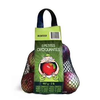 Pommes - Les  Petites Croquantes - Mcintosh