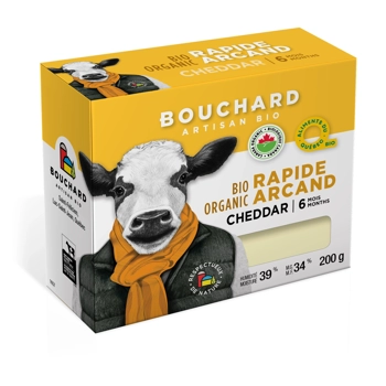 Rapide Arcand - Cheddar bio -  6 mois