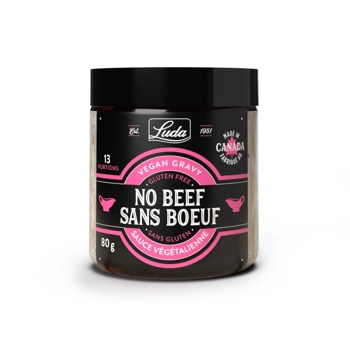 Sauce végétalienne sans boeuf, sans gluten
