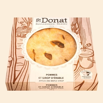 Tarte aux pommes et sirop d'érable