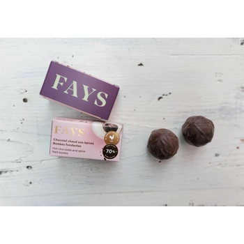 Bombes à chocolat-chaud - Noir