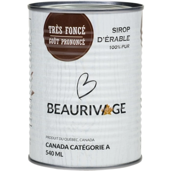 Sirop d'érable très foncé