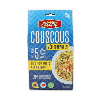 Couscous Méditerranéen Ail et fines herbes