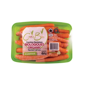 Organic Nantes carrots