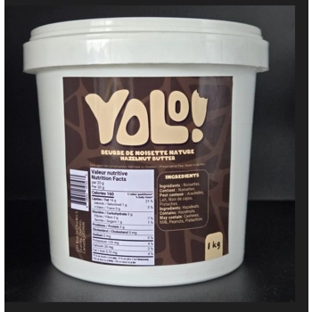 Beurre de noisette nature.