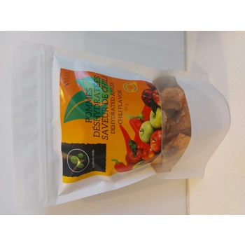 Pommes déshydratées saveur de chili