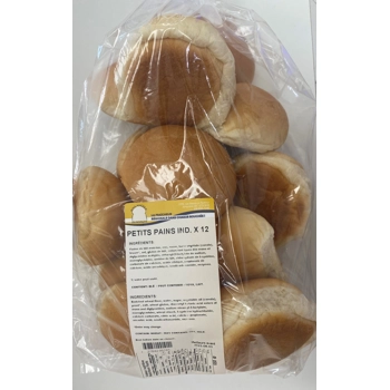 Petits pains (12) individuels