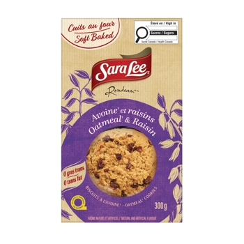 Sara Lee Oatmeal & Raisin Cookies