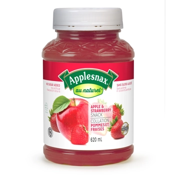 COLLATION  POMME FRAISE AU NATUREL