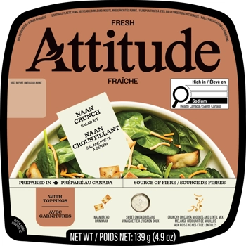 Kit de Salade Crémeuse au Naan Croustillant