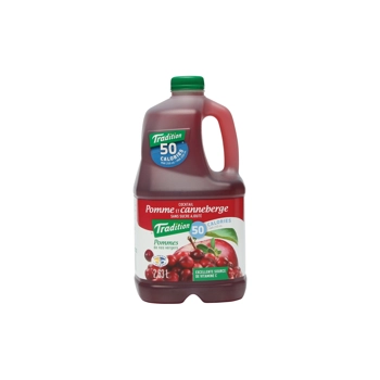 Apple and cranberry cocktail 50 calories