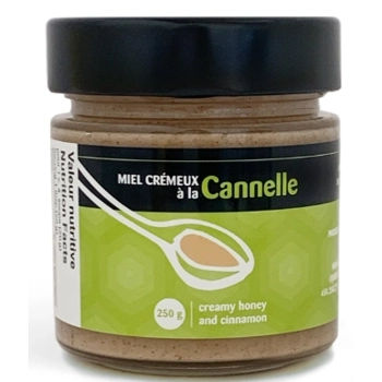 Miel crémeux à la cannelle