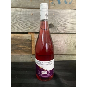 Cidre aromatisé aux bleuets et aux mûres pétillant gazéifié