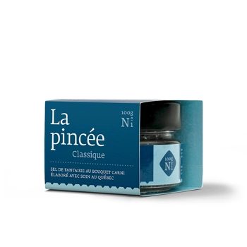 La pincée classique · Fine & fancy salt