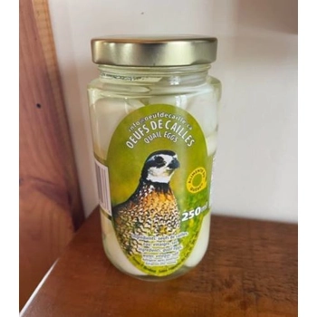 Oeuf de caille dans vinaigre