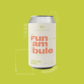 Bière Funambule IPA sans alcool