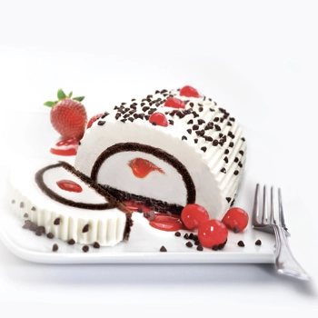 Bûche à la crème glacée traditionnelle