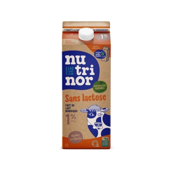 Lait sans lactose 1%