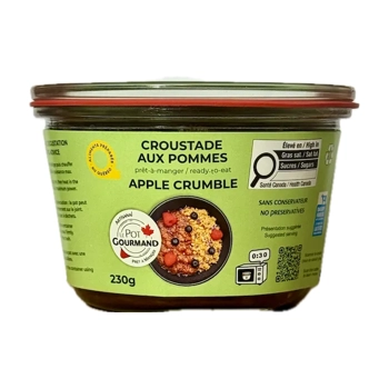 Croustade aux pommes, touche de lavande