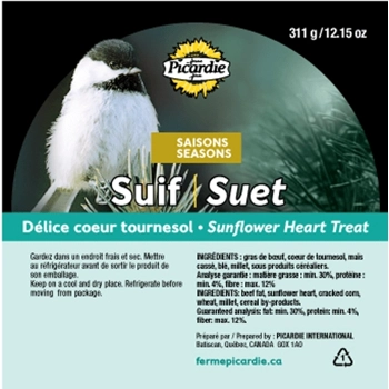 Suif coeur de tournesol