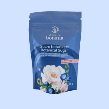 Sucre botanique bleuet et rose