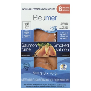 Saumon fumé Atlantique *portion individuelle*