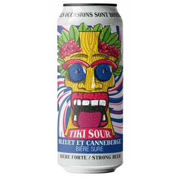 Tiki sour Bleuet et canneberge