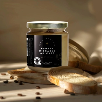 Beurre d'érable au café