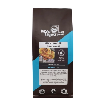 Mexico Decaf Mi-Brun, Mouture Filtre, Équitable & Biologique