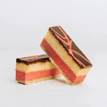 Languette croustillante passion-framboise