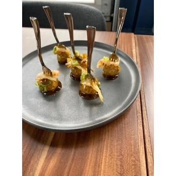 Boulettes de poulet moelleuses cuites