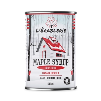 Sirop d'érable 100% pur