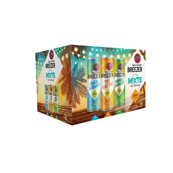 Bacardi Breezer Cocktail Tropical Caisse Mixte 12x355mL
