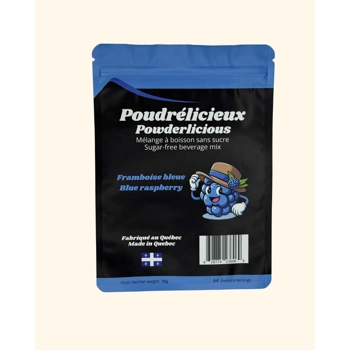 Mélange à boisson sans sucre - Framboise bleue