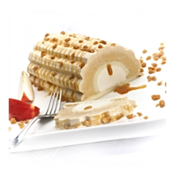 Bûche à la crème glacée tire d'érable