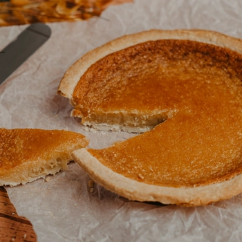 Tarte au sucre traditionnelle