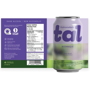 Hydromel sans alcool Bee's knees Lavande