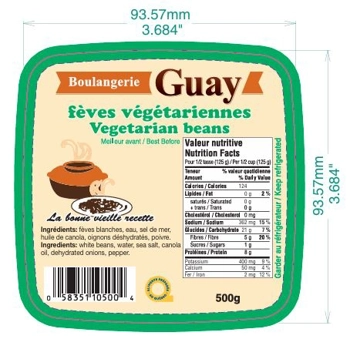 fèves au lard végétarienne