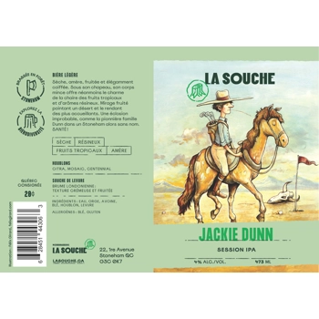 Bière session IPA - Jackie Dunn