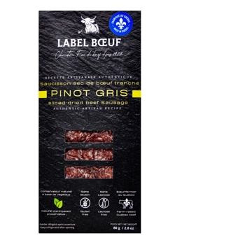 Label Boeuf Pinot Gris