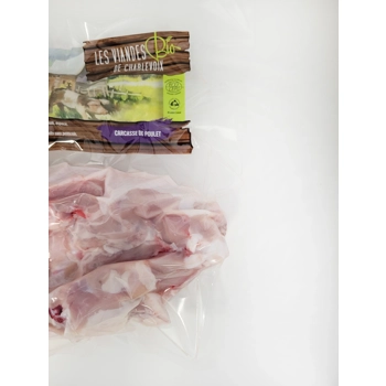 Carcasse de poulet bio