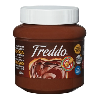 FREDDO HAZELNUT FLAVORED COCOA SPREAD