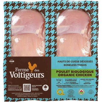 Découpe de poulet -Haut de cuisses - biologique