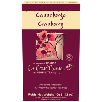 Tisane Canneberge