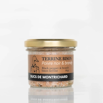 Terrine de bison poivre noir & brandy