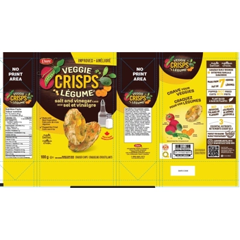 Veggie Crisps Salt & Vinegar