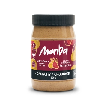 Manba Extra-Spicy Crunchy Peanut Butter